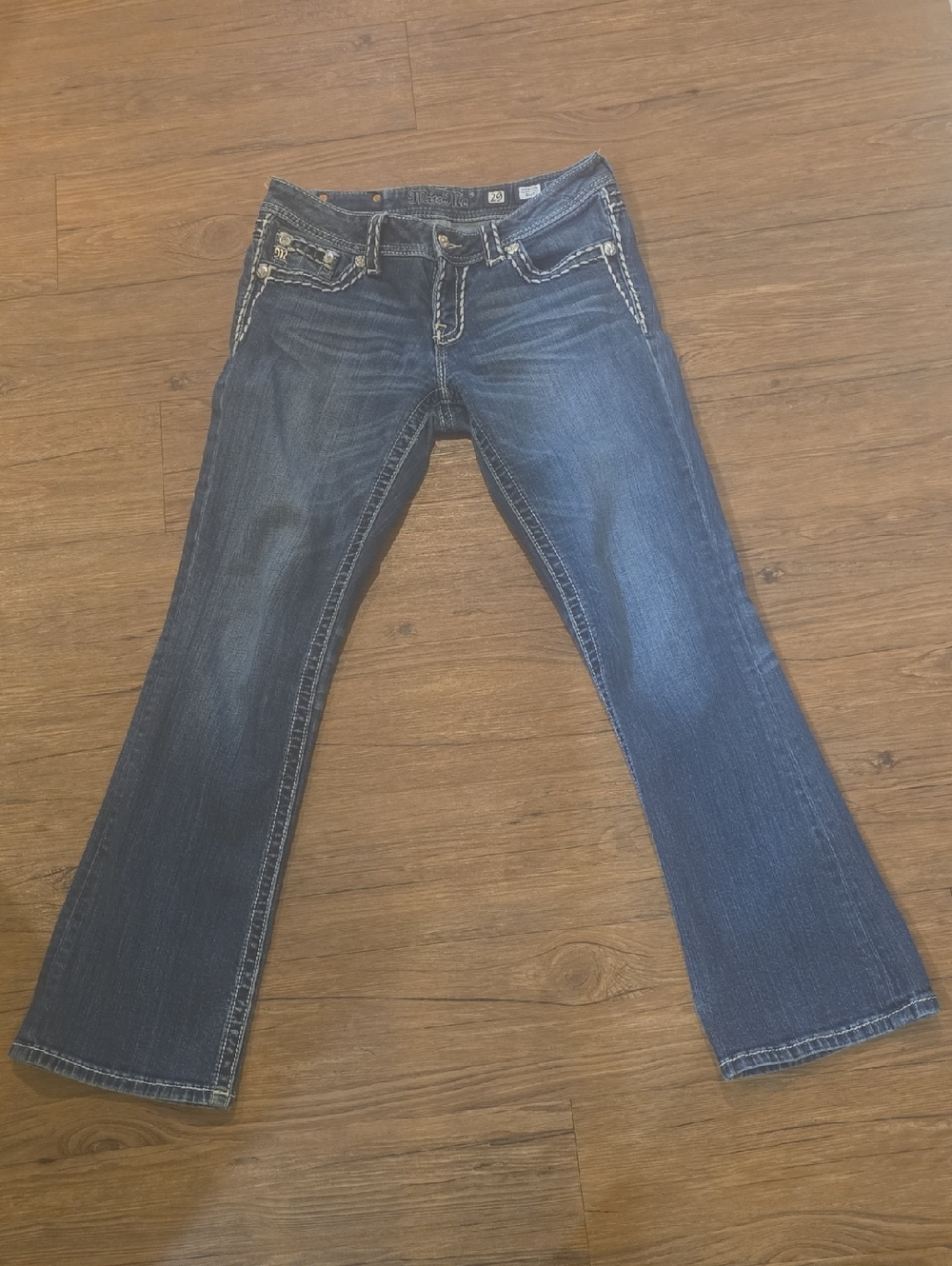 Miss Me Signature Boot Dark Blue Jeans 29x29